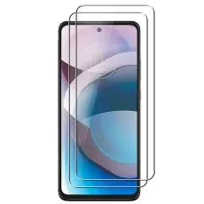 Motorola One 5G Ace 2 tempered glass screen protector – 9H hardness, scratch-resistant, bubble-free, case-friendly..