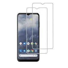 Two tempered glass screen protectors designed for Vivo Y28s , offering full-screen coverage.