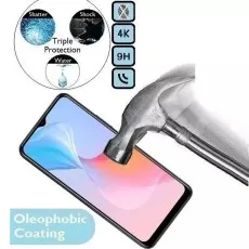 Triple Protection Shatter, Shock, Water. 4K, 9H hardness, Oleophobic coating