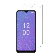 Two-pack tempered glass protectors for ultimate phone screen protection.for Vivo Y22.