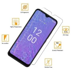 Scratch-resistant screen protector for Vivo Y22 with anti-smudge, ultra-clear, and durable tempered glass.