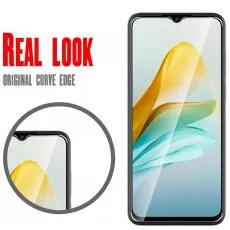 Real look screen protector with original curve edge. Seamless fit