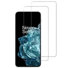 Shield your OnePlus Ace 2 sleek display with these two ultra-thin, crystal-clear screen protectors for lasting clarity and protection.