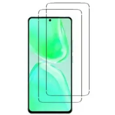 2 Pack Tempered Glass Screen Protector for Oppo A2 with Full Coverage and Clear Display.