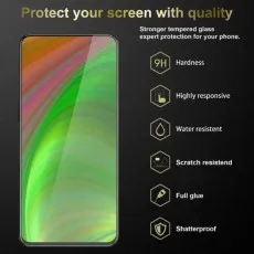 Xiaomi Mi 9 Pro 2 pack Tempered Glass Screen Protector – 9H Hardness, Highly Responsive, Water Resistant, Scratch Resistant, Full Glue, Shatterproof