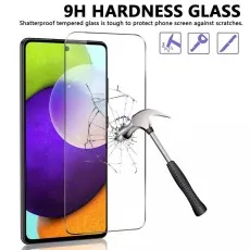 9H hardness tempered glass for Samsung A72 5G – shatterproof and scratch-resistant