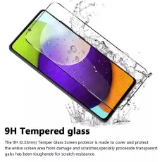 9H tempered glass offers full-screen protection with water resistance and scratch durability