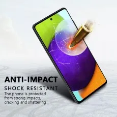 Anti-impact tempered glass for Samsung A72 5G – shockproof and shatter-resistant protection