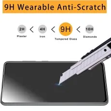 Knife testing 9H screen protector For Samsung Galaxy A73 5G
