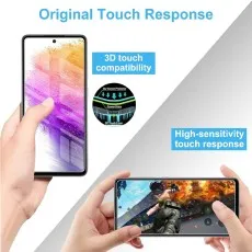 Samsung Galaxy A73 5G screen protector with 3D touch and high sensitivity