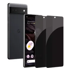 Google Pixel 6a 2 Pack Privacy Tempered Glass