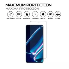 Maximum protection Realme GT Neo5 SE protector anti-scratch, HD, sensitive.