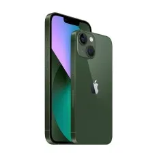 Apple iPhone 13 256GB in green, unlocked and refurbished in excellent condition with warranty, front and back view – UK model