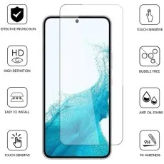 Screen protector features effective protection, HD, easy install, touch sensitive, 9H