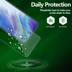 Daily Protection screen protector (oleophobic) for Samsung S25 Plus anti-fingerprint, Oil