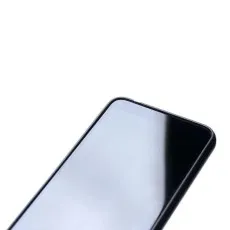 Samsung Galaxy A20 with smooth edge tempered glass screen protector applied