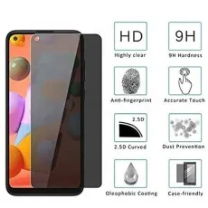 HD clear, 9H hardness, anti-fingerprint, accurate touch, 2.5D curved, dust prevention, oleophobic coating, case-friendly