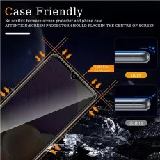 Huawei Enjoy 10e screen guard fits under most cases.