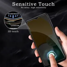Sensitive touch screen protector on a Huawei Enjoy 10s.