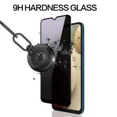 9H hardness demonstration on a teal smartphone.