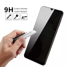 9H surface hardness screen protector being tested for scratch resistance