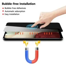M10s screen protector with bubble-free, automatic, and easy installation