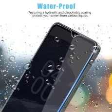 High-quality screen guard on Nokia C112 PRO resisting water for maximum protection.