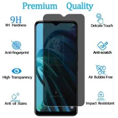 Premium 9H screen protector for Samsung M31s with anti-fingerprint and scratch resistance