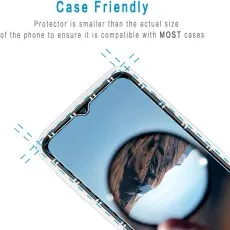 9H tempered glass screen protector for Samsung Galaxy A31 resisting cracks