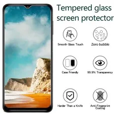 Tempered glass screen protector smooth touch, zero bubble, case-friendly, high transparency