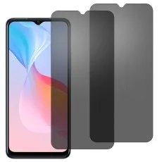 Vivo S1 Prime shown with two additional screen protectors