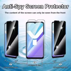 Anti-spy screen clear at 90 degrees, dark at 45 degrees, protecting screen content