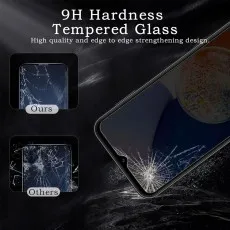 Oppo Reno A screen guard with reinforced 9H hardness against heavy impacts.