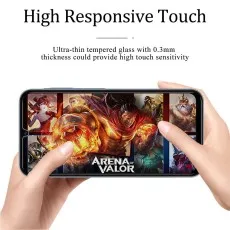 Experience lag-free touch interaction on Oppo R17, ideal for intense gaming sessions.