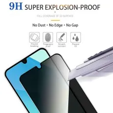 High-strength, oil-resistant screen guard for Oppo Reno3 with full 3D surface coverage.