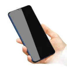 The Twilight Blue version of the Alcatel 1S (2021), showcasing its color gradient..