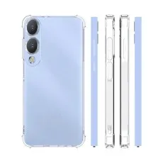Samsung S25 Edge King Kong Transparent Bumper Case – Full 360-Degree View of Slim Shockproof Clear Cover