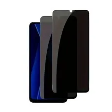 2 Pack Privacy Tempered Glass Screen Protector For Infinix Hot 12i.