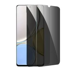 2pack privacy tempered glass screen protector for Infinix Note 12.