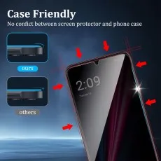 Case-friendly screen protector for Honor 80 Pro Flat. Ours fits with case, unlike others