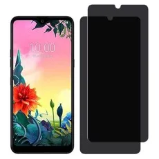 LG K41s with two privacy screen protectors