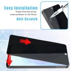 Easy-install, anti-scratch privacy screen for Honor X30i.