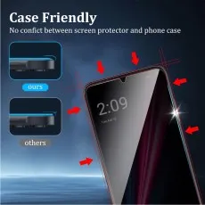 Motorola Edge X30 screen protector with slim fit edge..