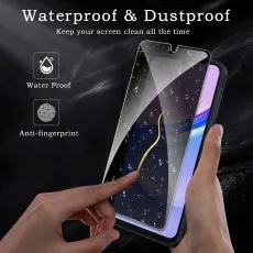 Waterproof and dustproof screen protector for Motorola Moto E7i Power.
