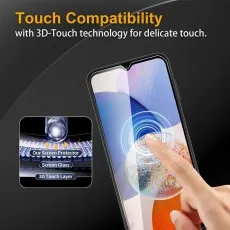 Touch compatibility with 3D-Touch on a Motorola Moto G9 screen protector.