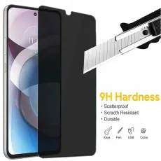 Durable 9H hardness screen protector designed to fit the Motorola Moto G20.