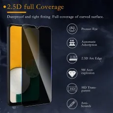 9H anti-explosion screen protector for Motorola Moto G10 Power with automatic adsorption.