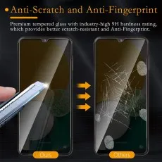 Durable 9H anti-scratch screen protector for Motorola Moto G10 Power resists fingerprints too..
