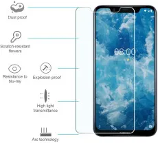 Shatterproof for Nokia G50 Screen Protector, [Full Coverage] Military Grade Protection & Zero Bubble Clear Tempered Glass Case Friendly Film with Phone Stand 6.82 inches- (2 Pack)