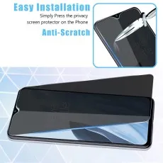 Installing anti-scratch privacy screen on a OnePlus phone. Simple application